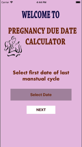 Pregnancy Due Date screenshot