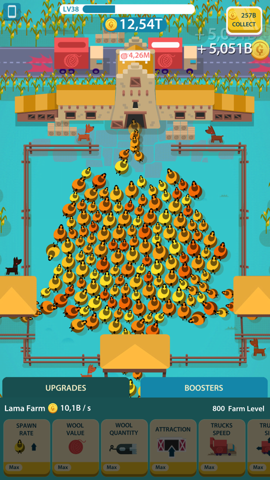 #3. Wool Factory Idle (iOS) 来自: Green Panda Games