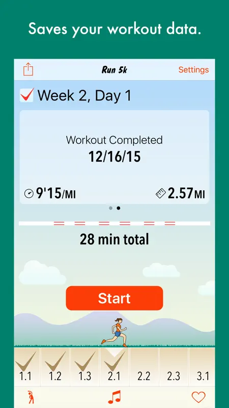 Run 5k - couch to 5k program screenshot 6 of 6