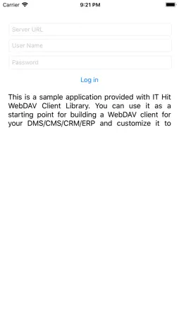 IT Hit WebDAV Client screenshot 1