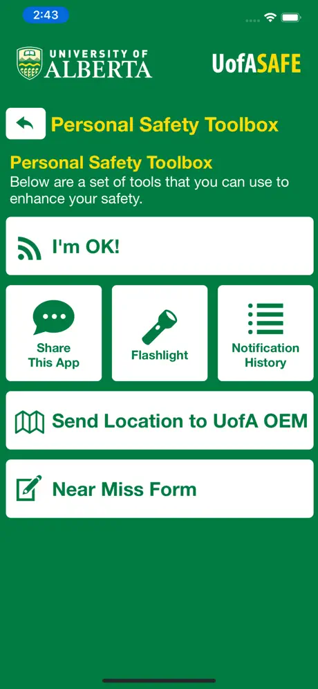 UofA Safe