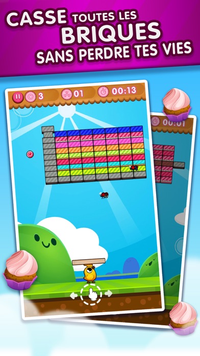 Screenshot #1 pour Super Cookie Brick Breaker