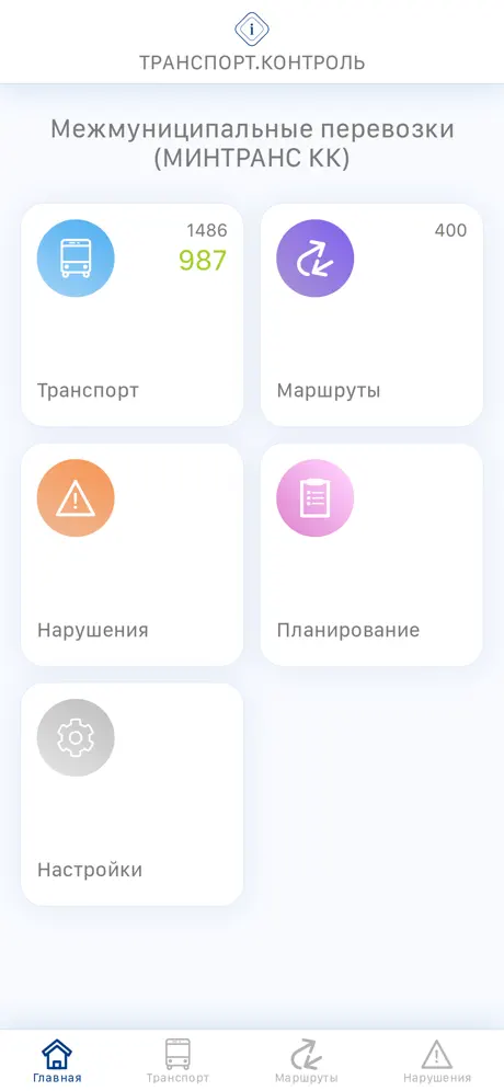 Транспорт.Контроль