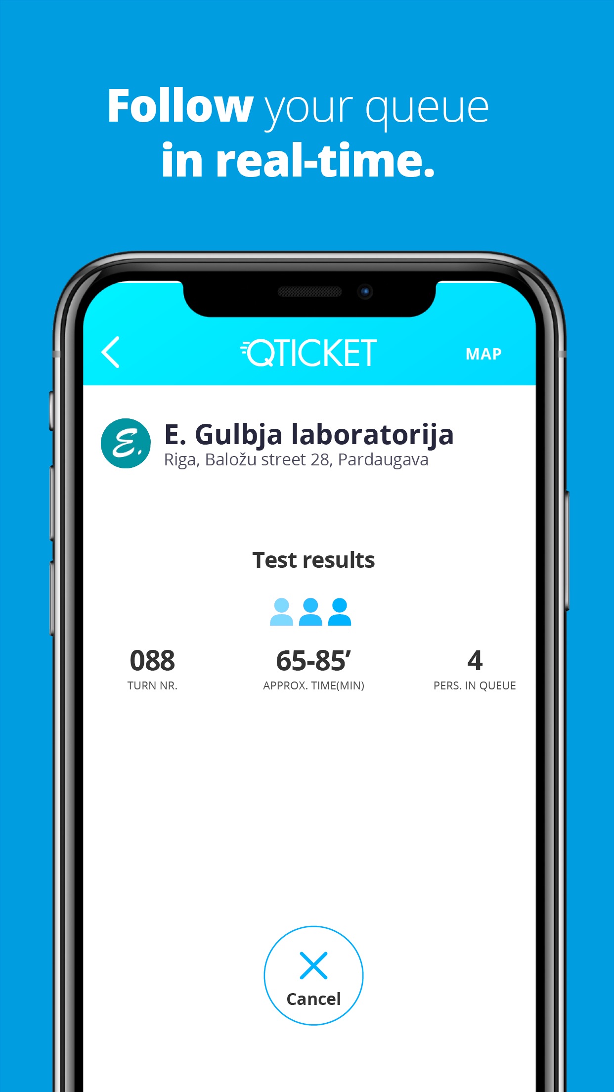 Screenshot 4 of Qticket App