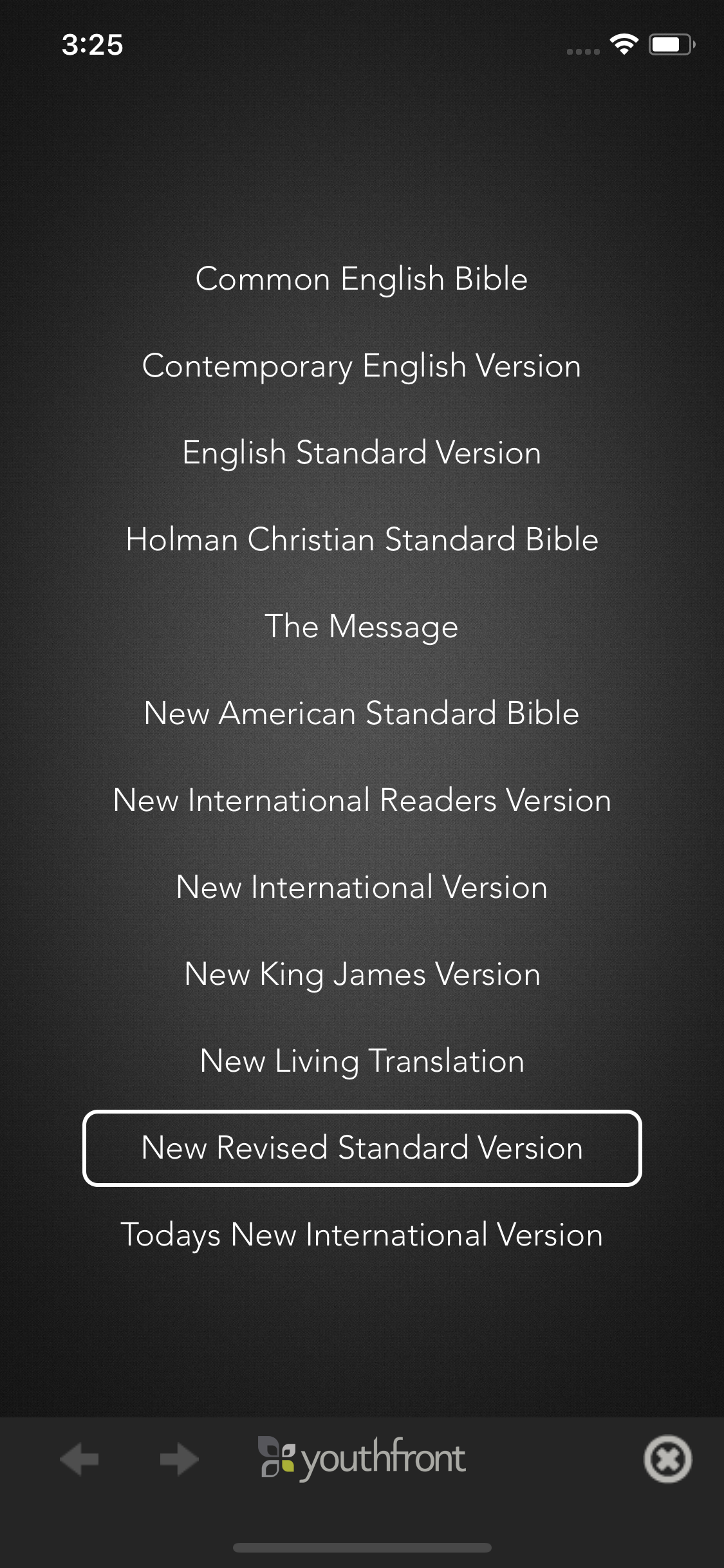 Youthfront Midday Prayer screenshot 5