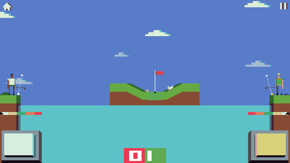 #4. Battle Golf (iOS) От: Colin Lane Games AB
