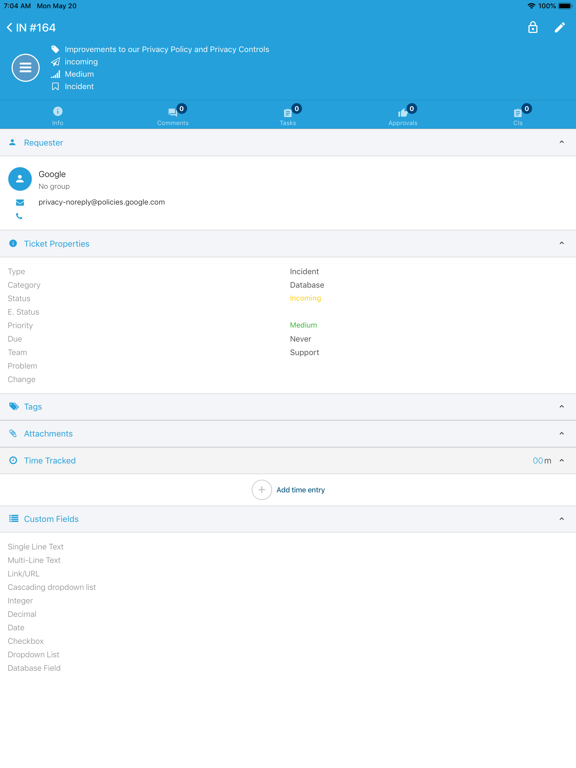 BOSSDesk iPad screenshot 7 - Business app