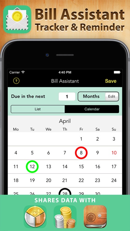 Bill Assistant Pro screenshot-0
