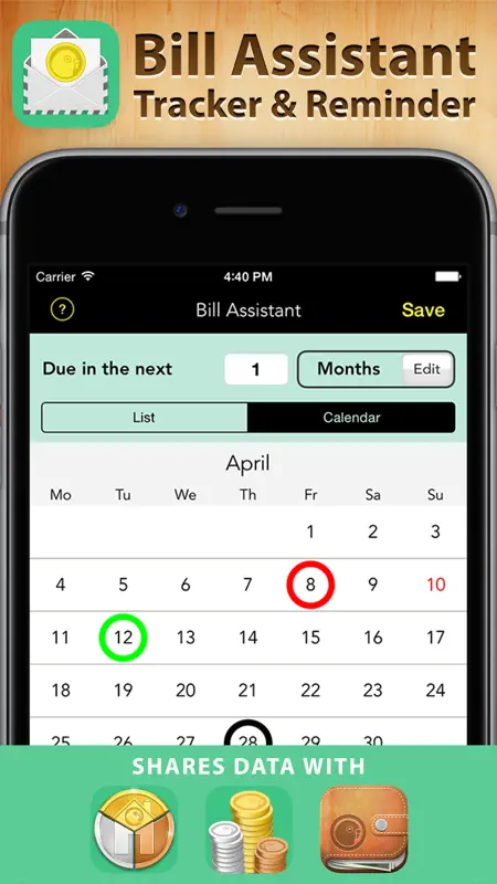 Bill Assistant Pro screenshot 1 of 5