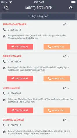 Game screenshot Nöbetçi Eczaneler İstanbul apk