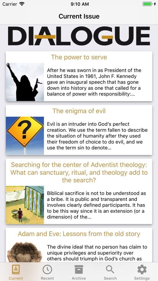 #1. College & University Dialogue (iOS) 由: General Conference Corporation of Seventh-day Adventists