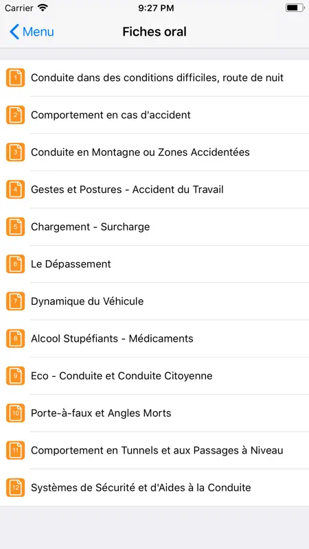 Permis C/CE - Examen camion screenshot 3 of 5