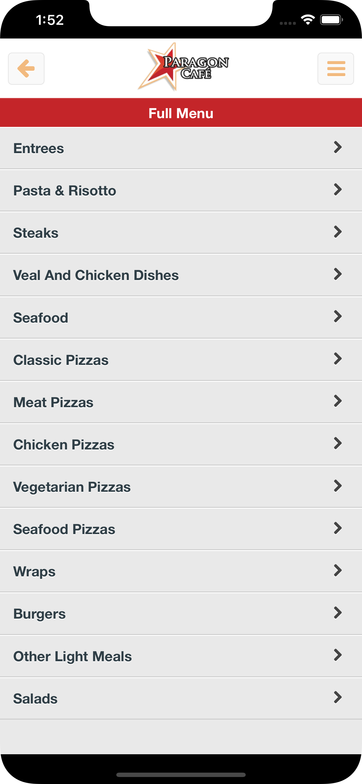 Paragon Cafe Goulburn screenshot 3