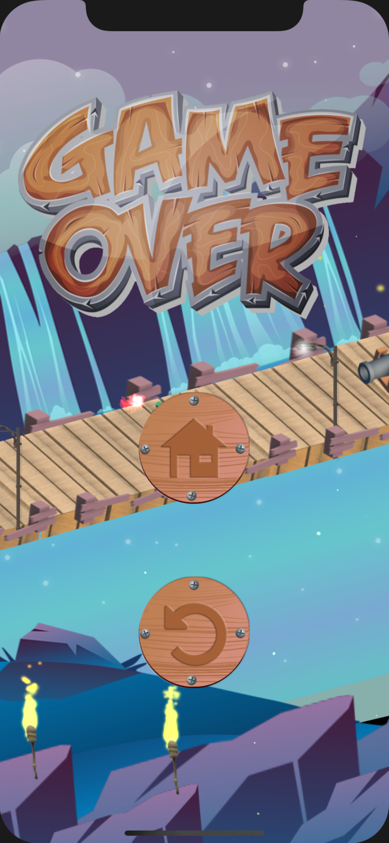 Risky Bridge Cross Runner screenshot 6
