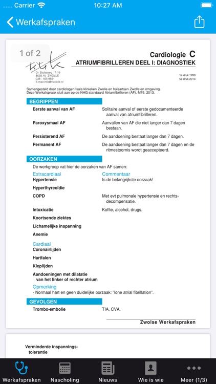 MCC Klik Werkafspraken