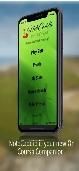 Game screenshot NoteCaddie - Golf Notes & GPS mod apk