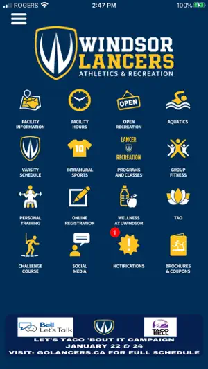 Lancer Athletics & Recreation screenshot 1