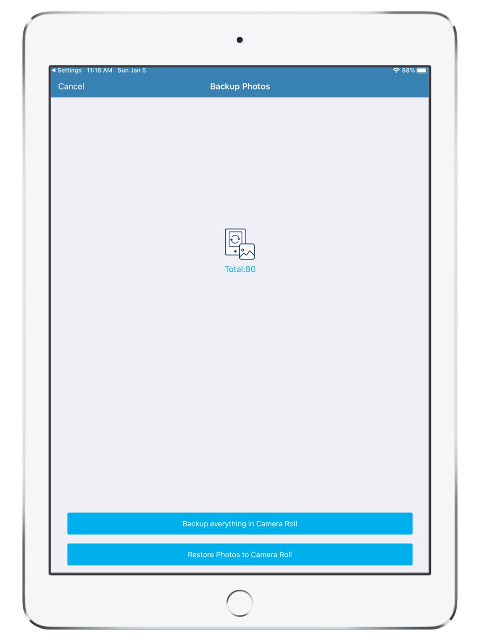 iPad screenshot