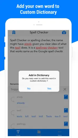 Game screenshot Spell checker - check spelling hack