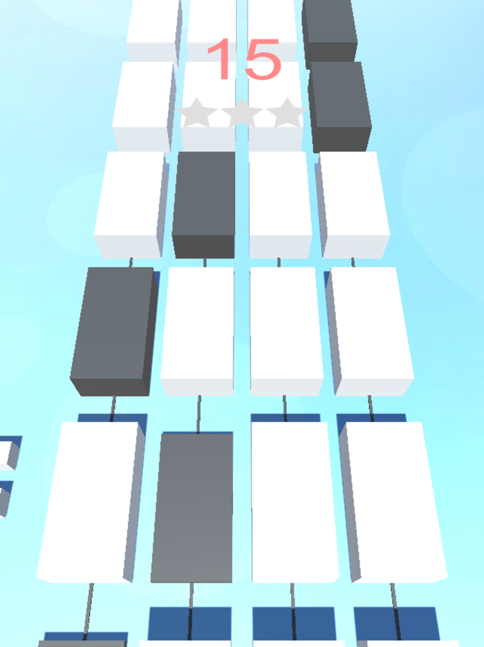 Tap Block - White Tile 3D Game