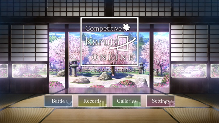 Competitive Karuta ONLINE