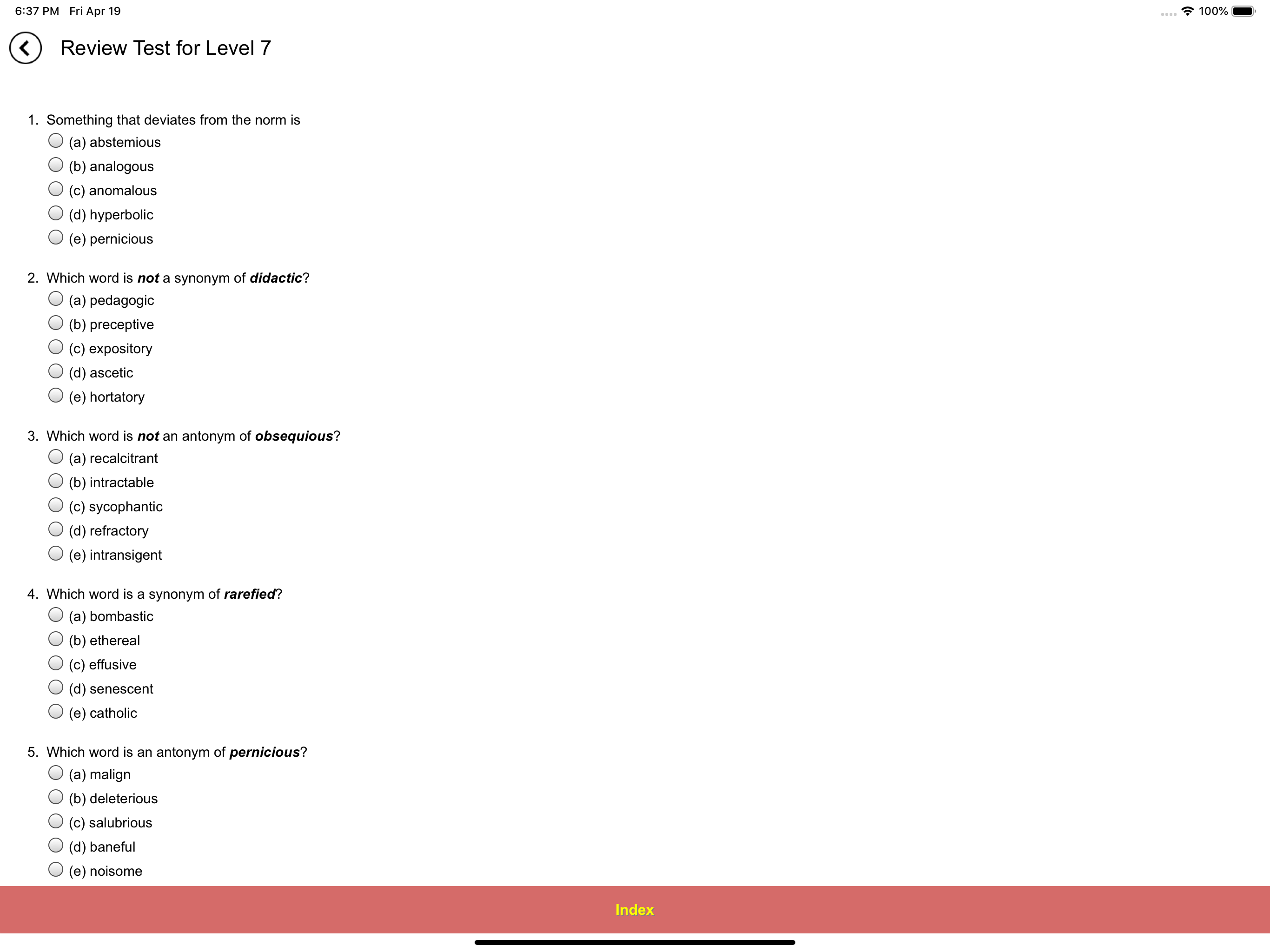 Verbal Advantage - Level 7