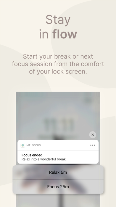 Pomodoro focus timer & keeper Screenshot 3