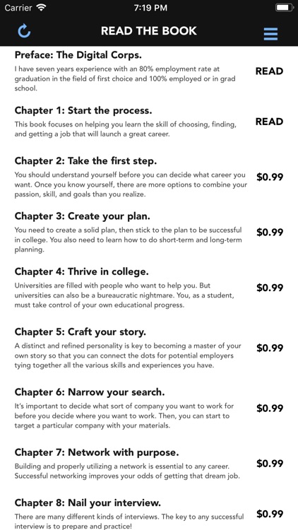 Be Employed When You Graduate