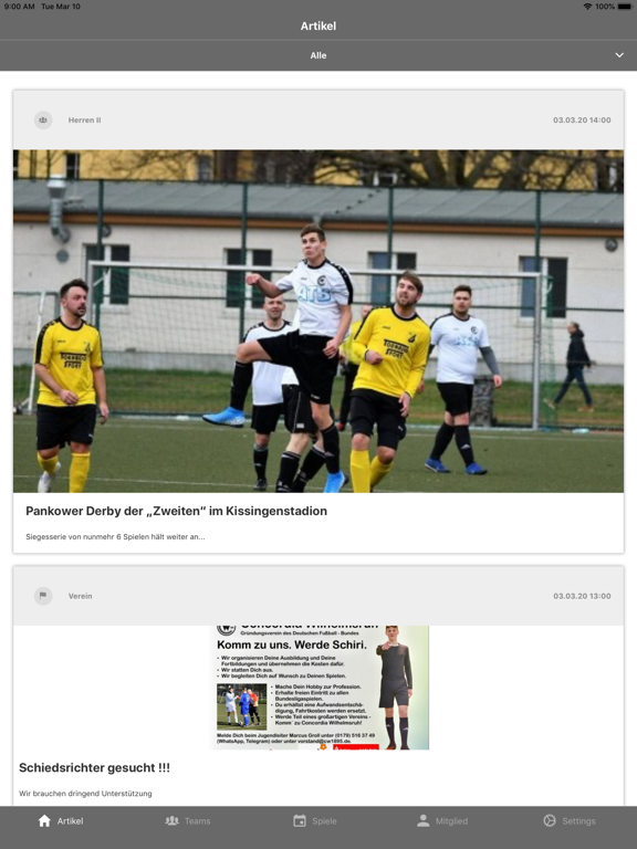 Screenshot #4 pour FC Concordia Wilhelmsruh