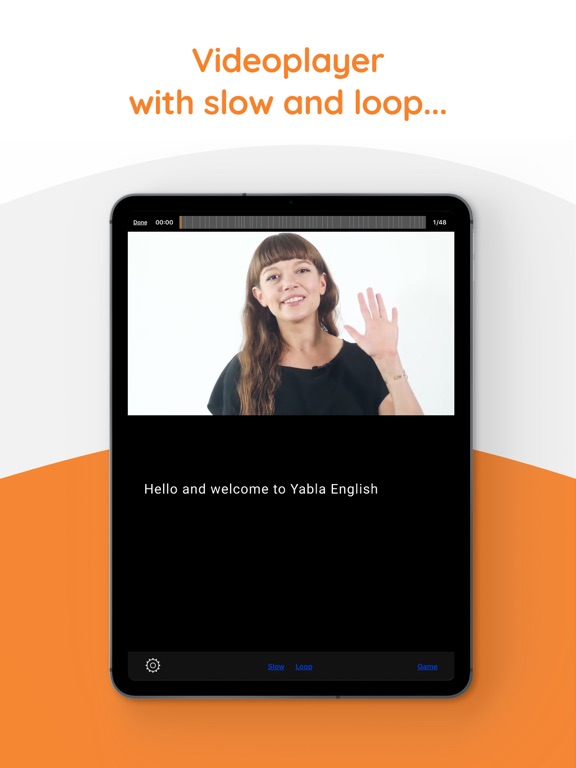 Yabla English iPad screenshot 6 - Education app