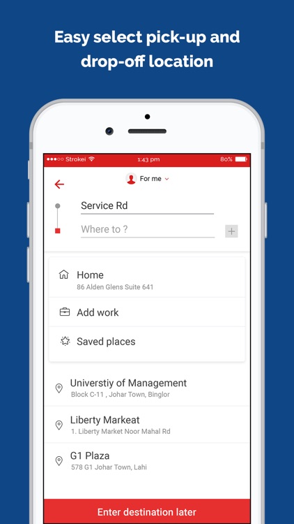 SwiftRyde - Passenger