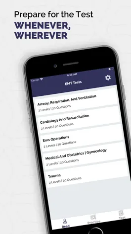 Game screenshot EMT Practice Tests mod apk