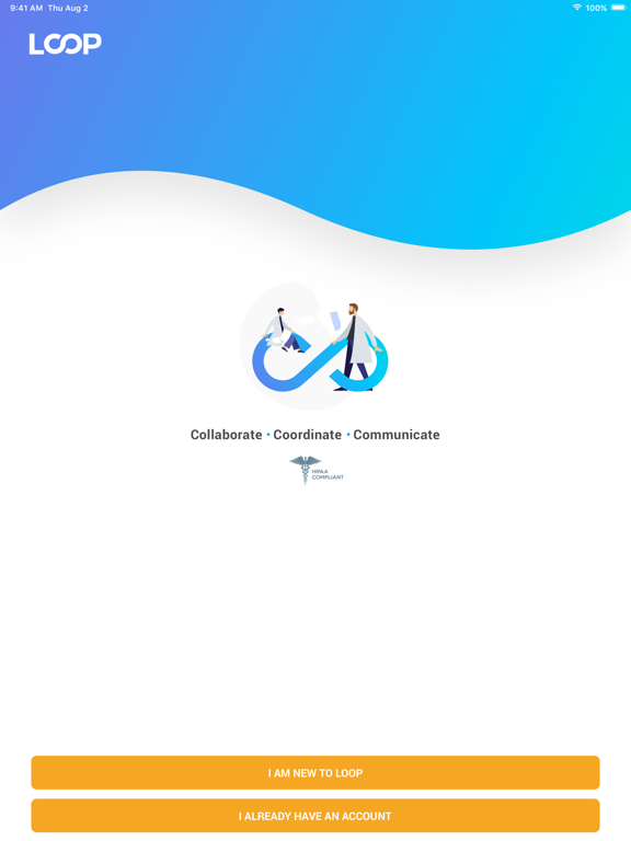 Loop - Clinical Softworks iPad screenshot 1 - Medical app