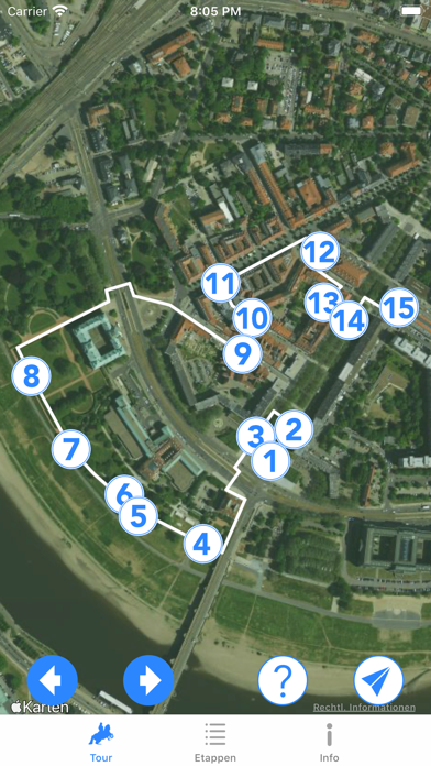 Screenshot #1 pour Audioguide Dresden Neustadt