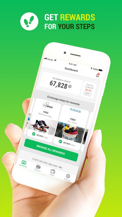 Fit For Bucks - Walk & Earn