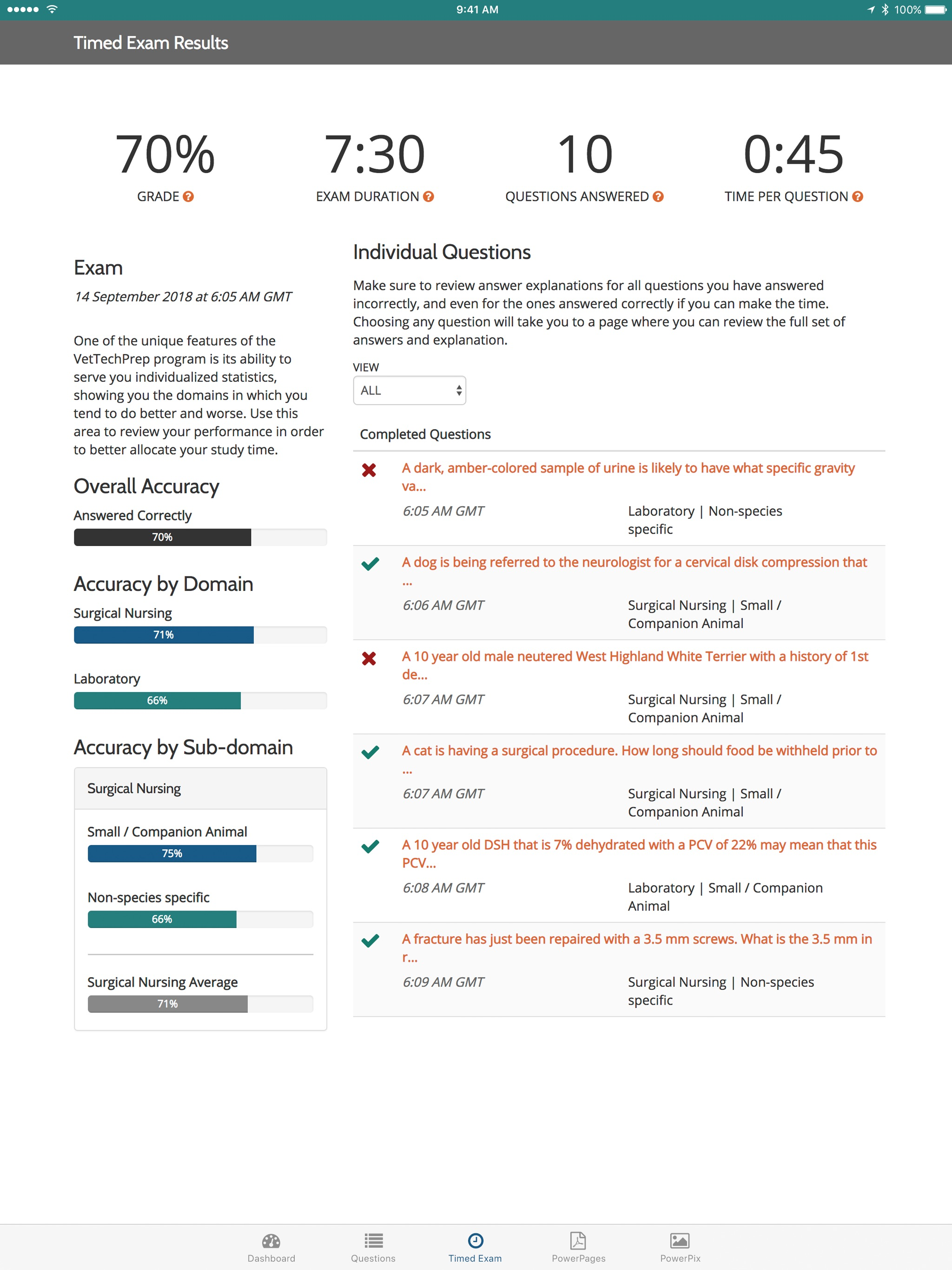 VetTechPrep - VTNE® Study Tool screenshot 9