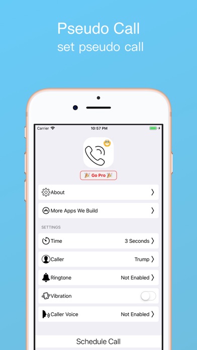 Screenshot #2 pour Pseudo Call - Prank Dial App