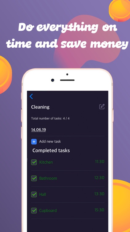 Financial Plan: to-do list screenshot-3