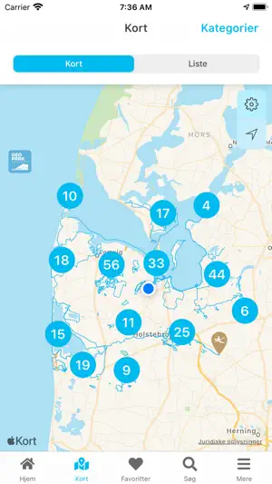 Geopark Vestjylland screenshot 2