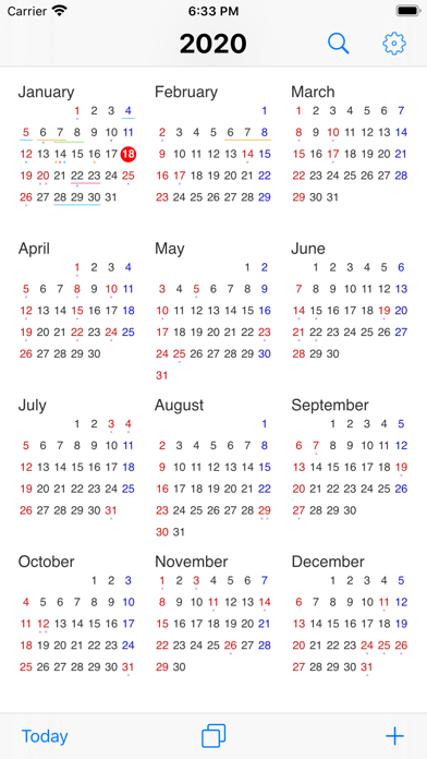 Seamless Calendar screenshot 3