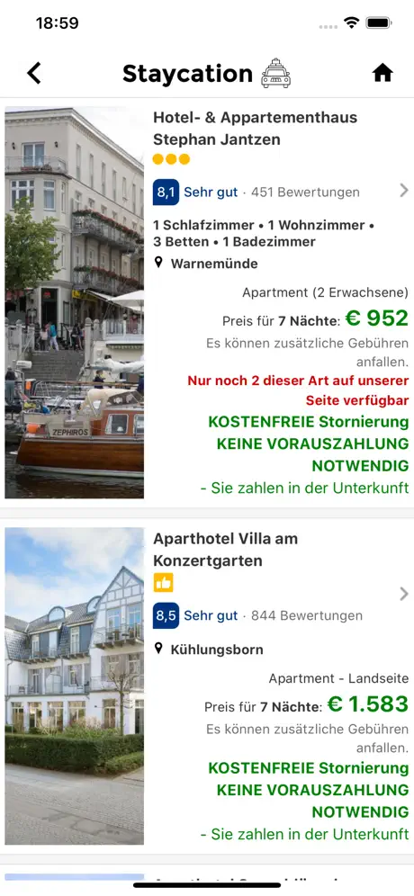 Urlaub.