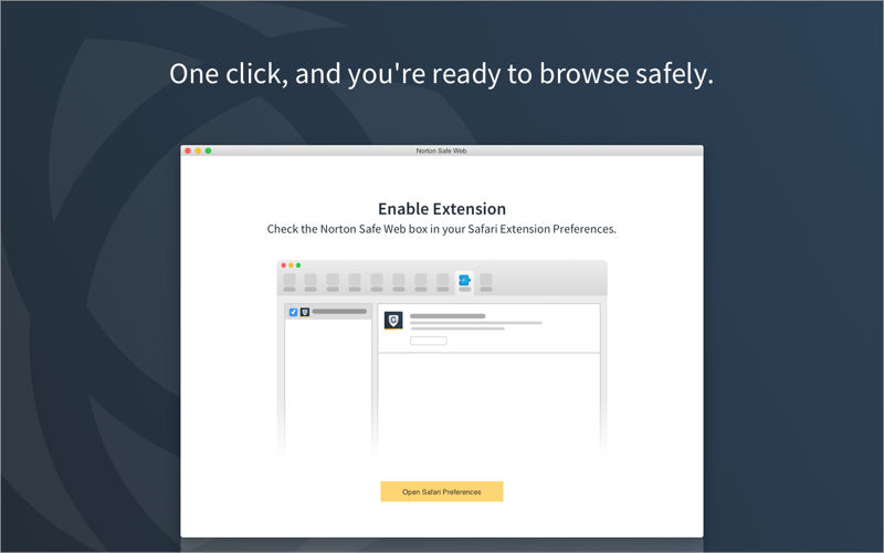 Скриншот из Norton Safe Web