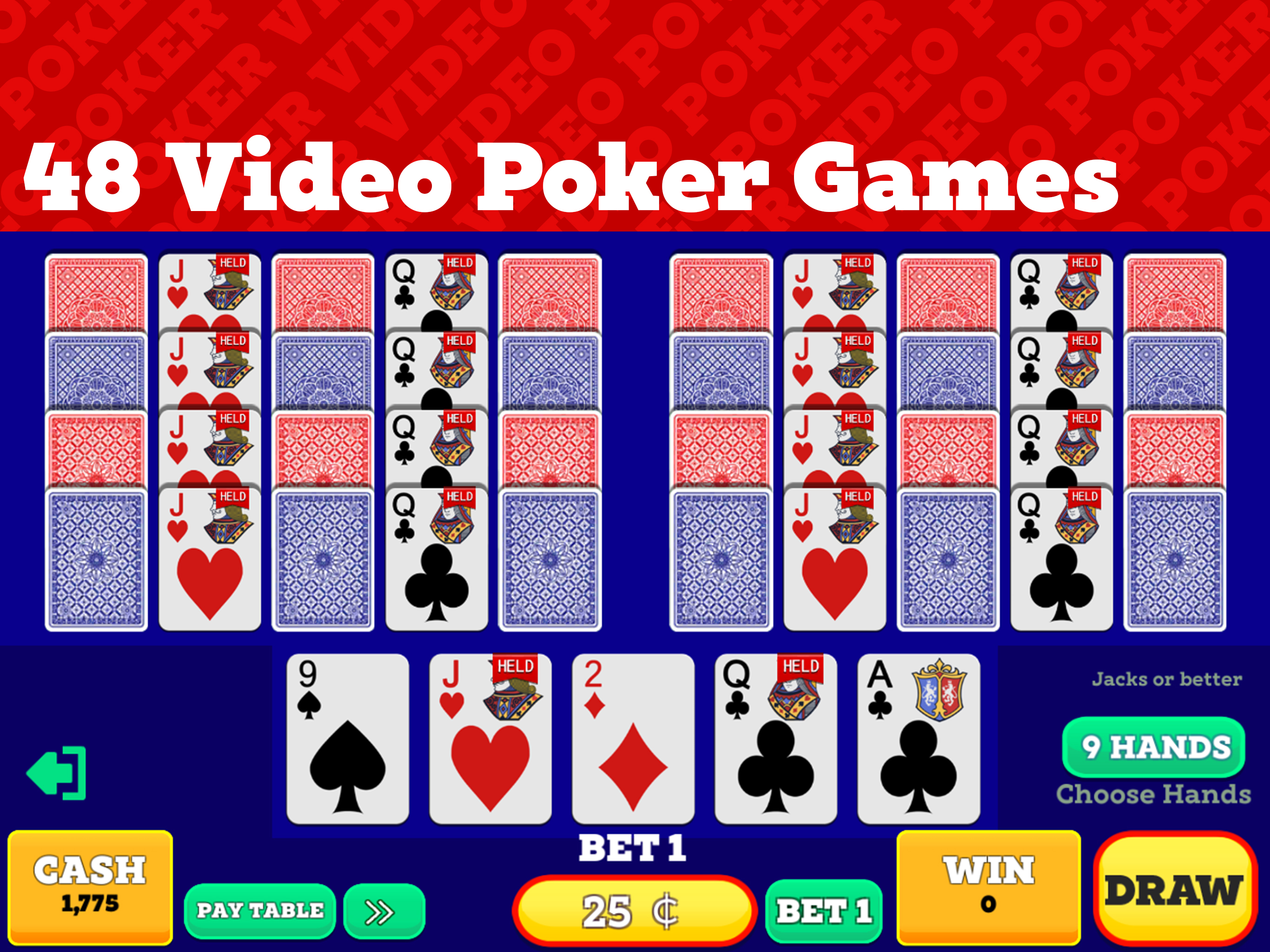 Video Poker Vegas Multi Hand screenshot 7