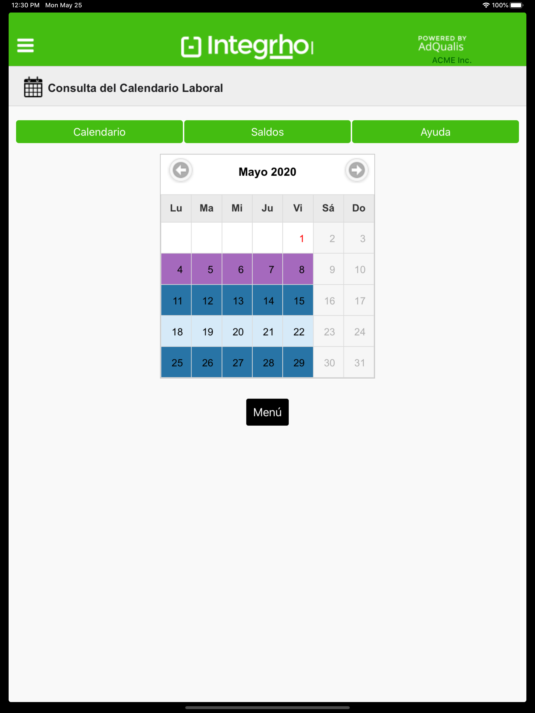 Integrho itg/MOBILE screenshot 6