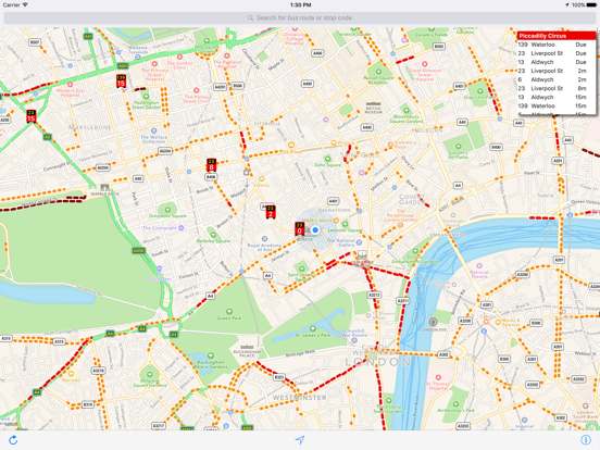 Screenshot #4 for London Live Bus Map