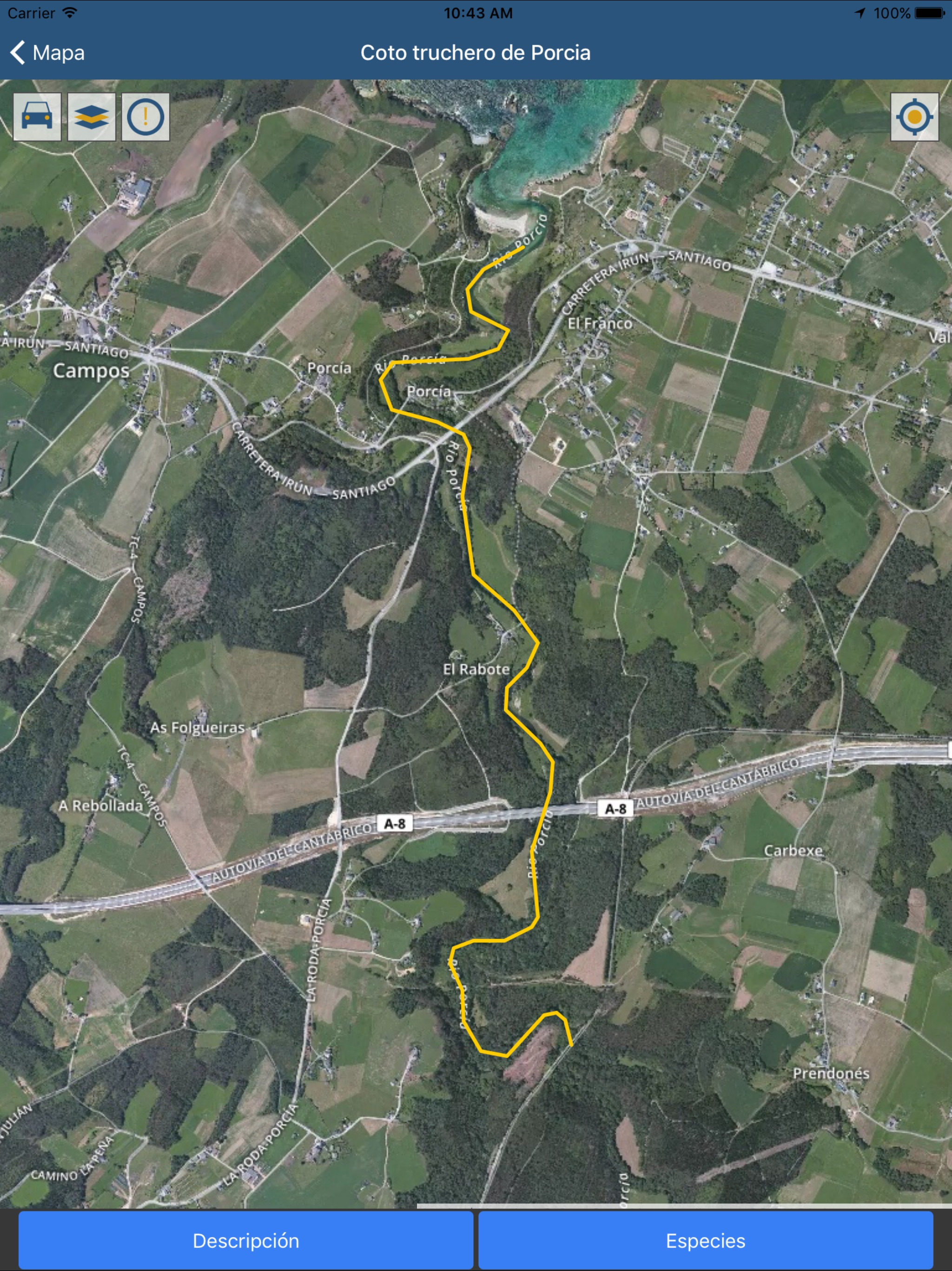 MyFishingMaps - mapas de pesca