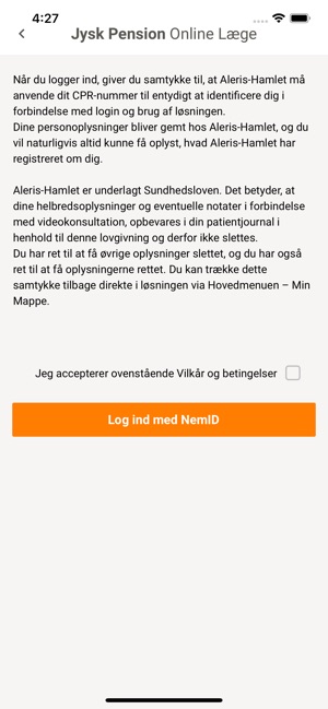 Jysk Pension Online Læge(圖2)-速報App