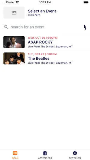 Sellout Box Office screenshot 2