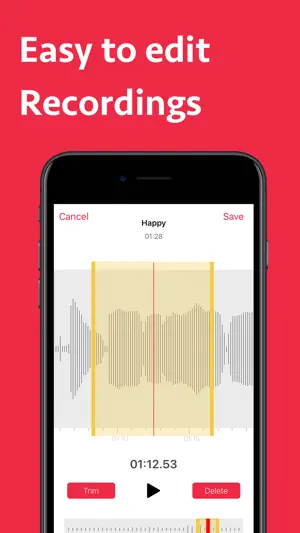 Voice Recorder - Memo + Editor screenshot 4