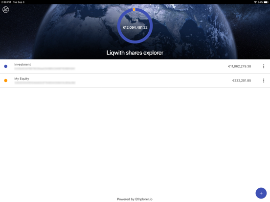 Screenshot #4 pour Liqwith Shares Explorer